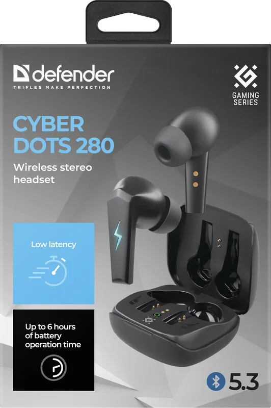Defender - Бесправадная стэрэагарнітура CyberDots 280