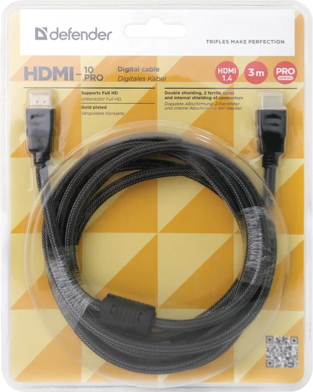 Defender - Лічбавы кабель HDMI-10PRO