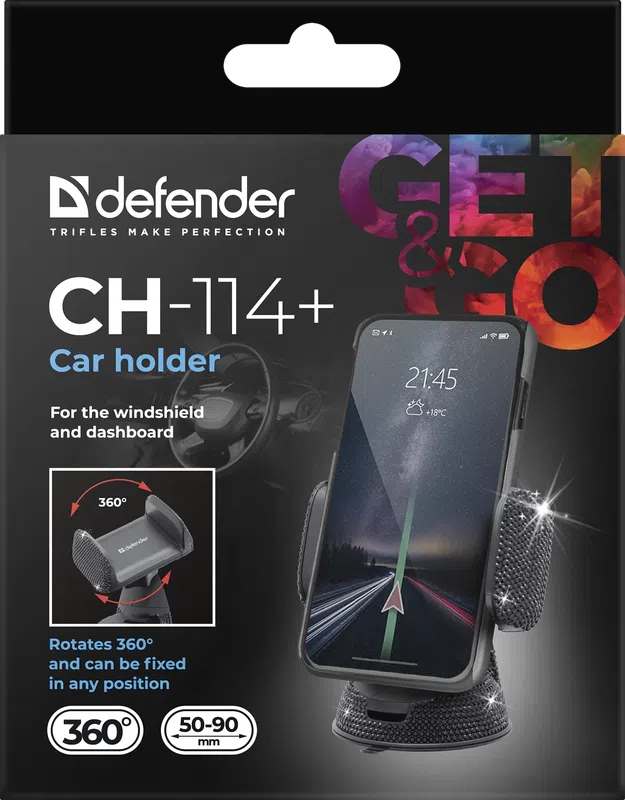 Defender - Аўтамабільны трымальнік CH-114+