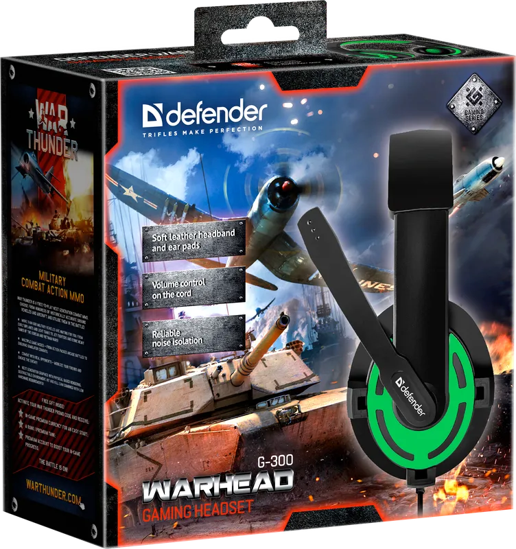 Defender - Гульнявая гарнітура Warhead G-300