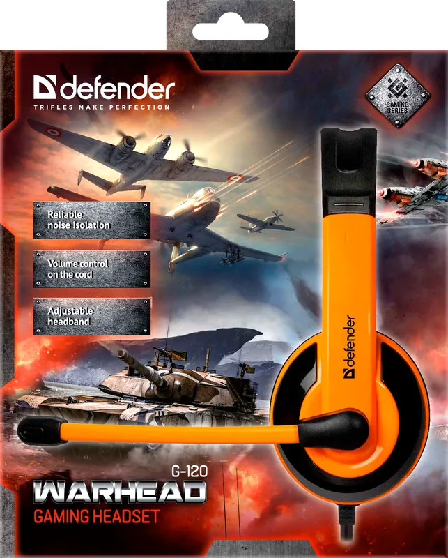 Defender - Гульнявая гарнітура Warhead G-120