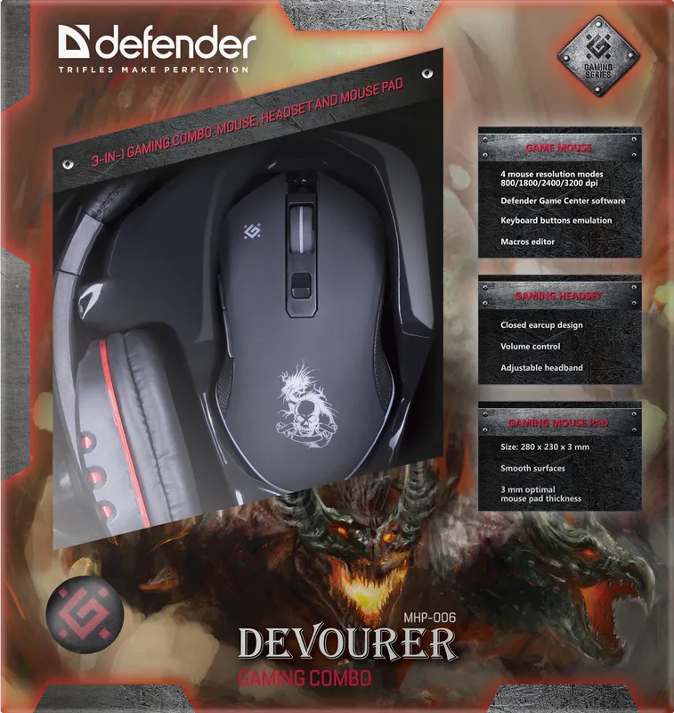 Defender - Гульнявая камбінацыя Devourer MHP-006