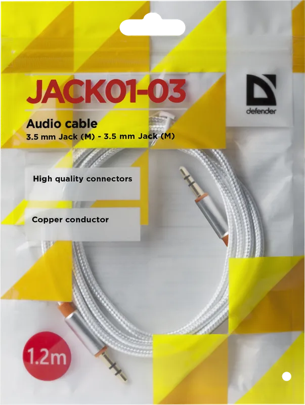Defender - Аўдыё кабель JACK01-03
