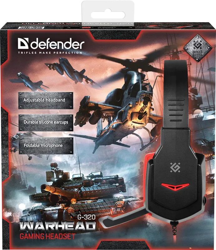 Defender - Гульнявая гарнітура Warhead G-320