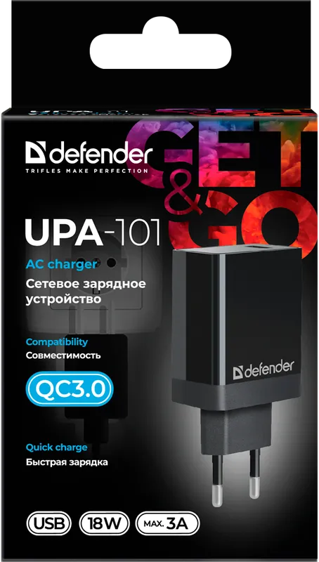 Defender - Зарадная прылада пераменнага току UPA-101