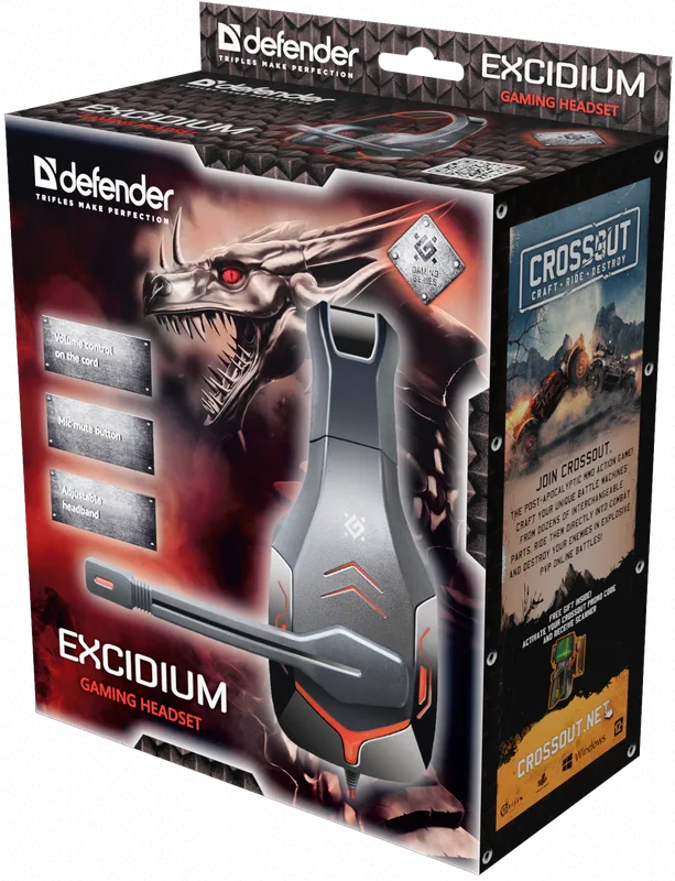 Defender - Гульнявая гарнітура Excidium