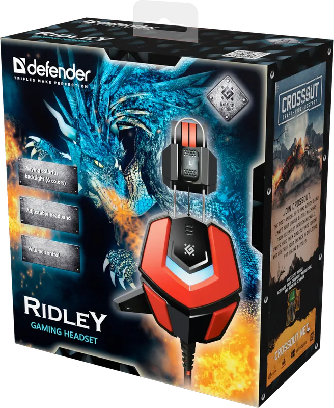 Defender - Гульнявая гарнітура Ridley