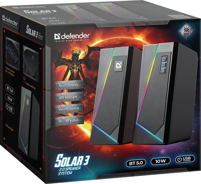 Defender - Акустычная сістэма 2.0 Solar 3