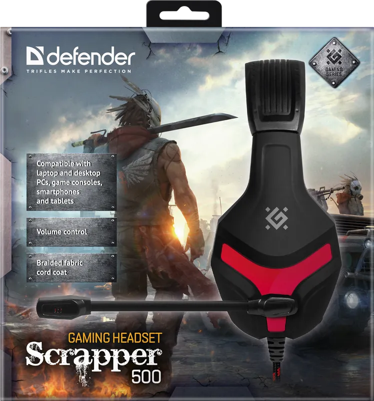 Defender - Гульнявая гарнітура Scrapper 500