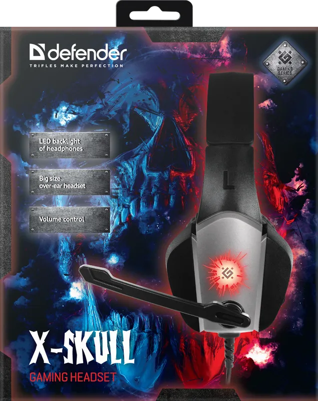 Defender - Гульнявая гарнітура X-Skull