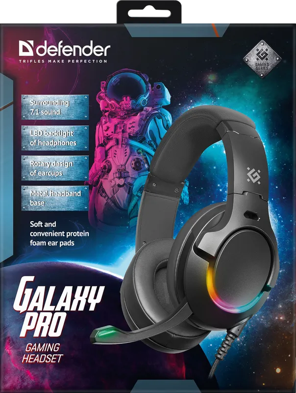 Defender - Гульнявая гарнітура Galaxy Pro
