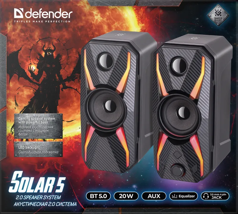 Defender - Акустычная сістэма 2.0 Solar 5