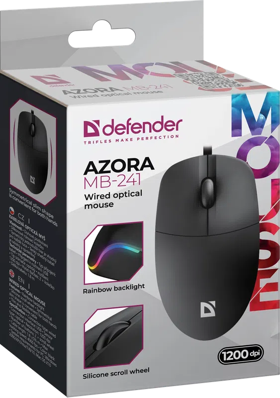 Defender - Правадная аптычная мыш Azora MB-241
