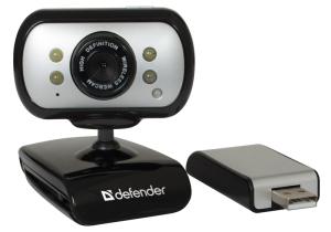 Defender - Вэб-камера 0,3 Мп GLory 340 Wireless