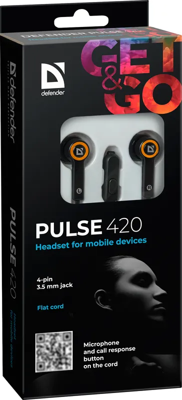 Defender - Гарнітура для мабільных прылад Pulse 420