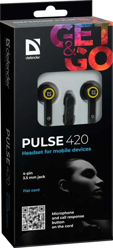 Defender - Гарнітура для мабільных прылад Pulse 420