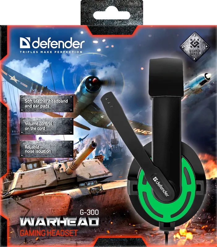 Defender - Гульнявая гарнітура Warhead G-300