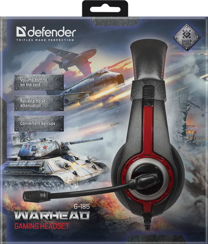 Defender - Гульнявая гарнітура Warhead G-185