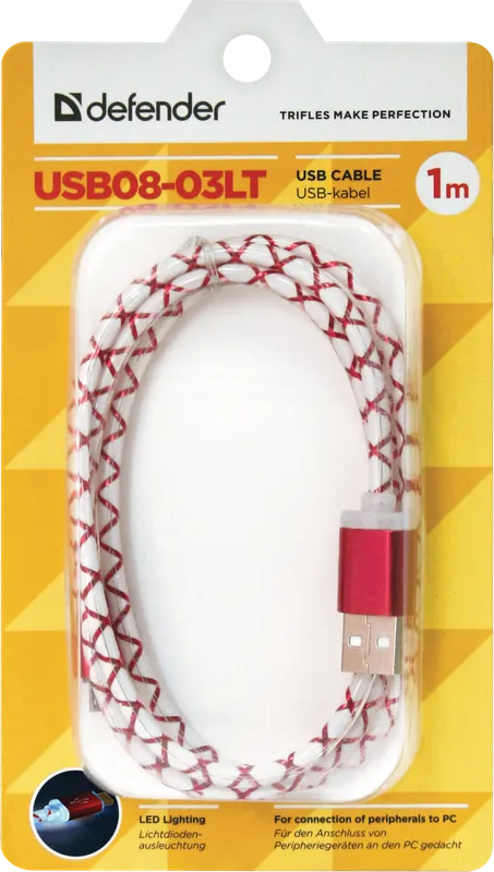 Defender - кабель USB USB08-03LT USB2.0