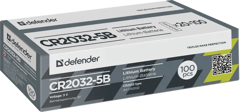 Defender - Літыевая батарэя CR2032-5B