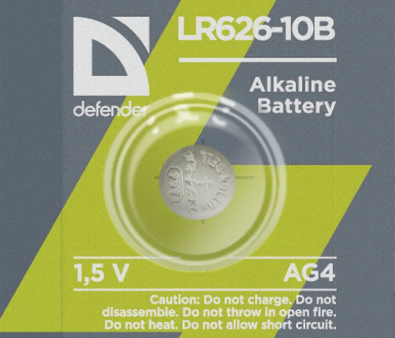 Defender - Шчолачная батарэя LR626-10B