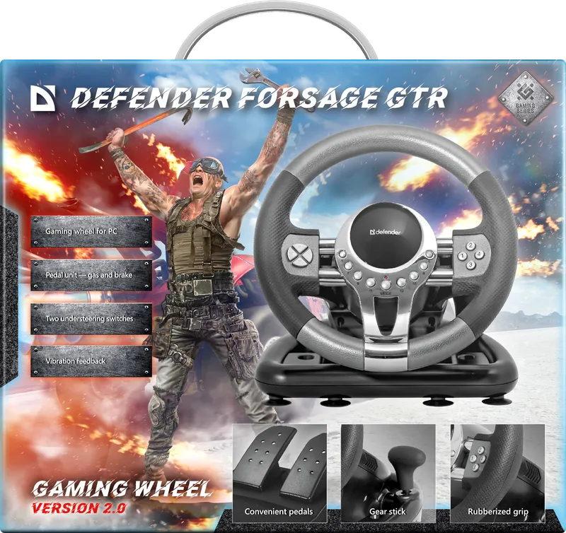 Defender - Гульнявы руль FORSAGE GTR