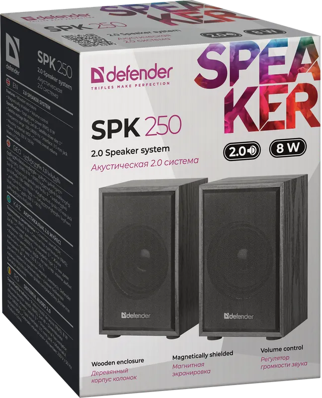 Defender - Акустычная сістэма 2.0 SPK 250