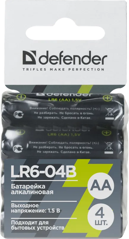 Defender - Шчолачная батарэя LR6-4B