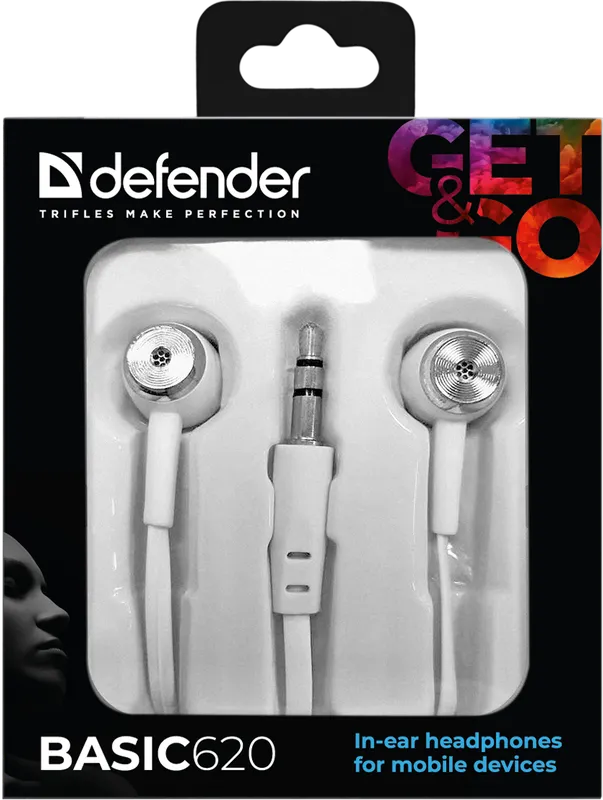 Defender - Навушнікі-ўкладышы Basic 620