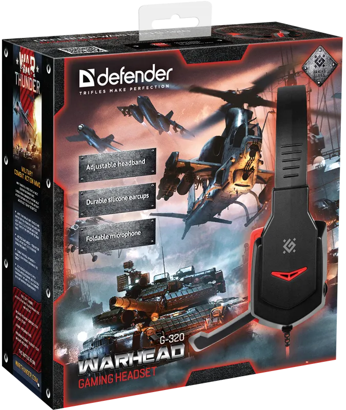Defender - Гульнявая гарнітура Warhead G-320