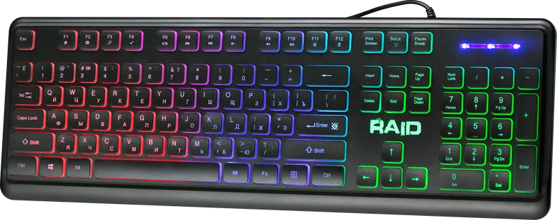 Defender - Правадная гульнявая клавіятура Raid GK-778DL