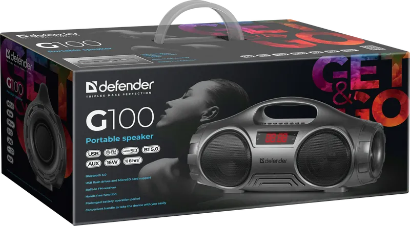 Defender - Партатыўная калонка G100