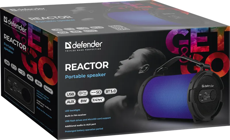 Defender - Партатыўная калонка Reactor