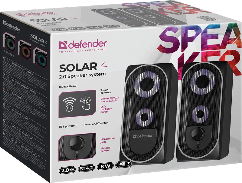Defender - Акустычная сістэма 2.0 Solar 4