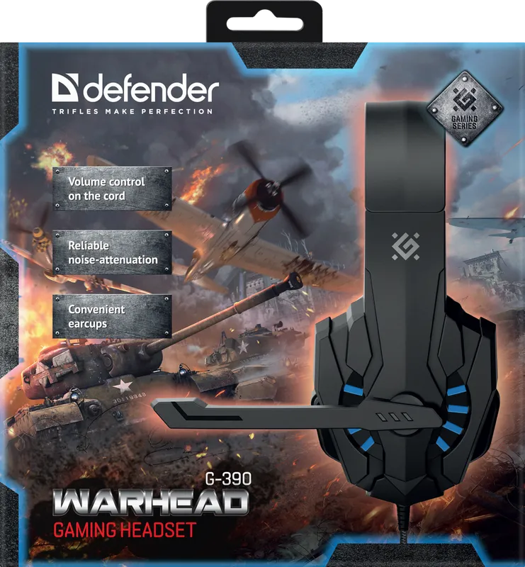 Defender - Гульнявая гарнітура Warhead G-390