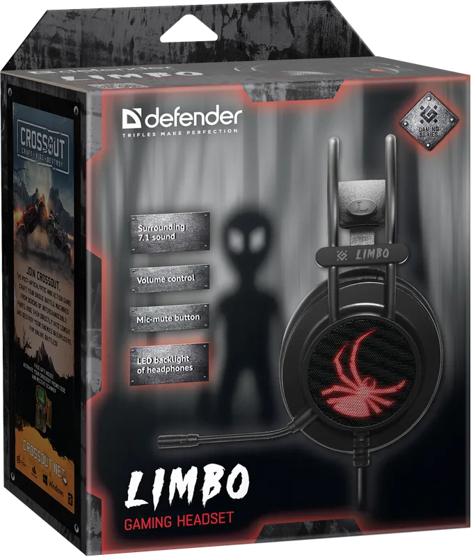 Defender - Гульнявая гарнітура Limbo