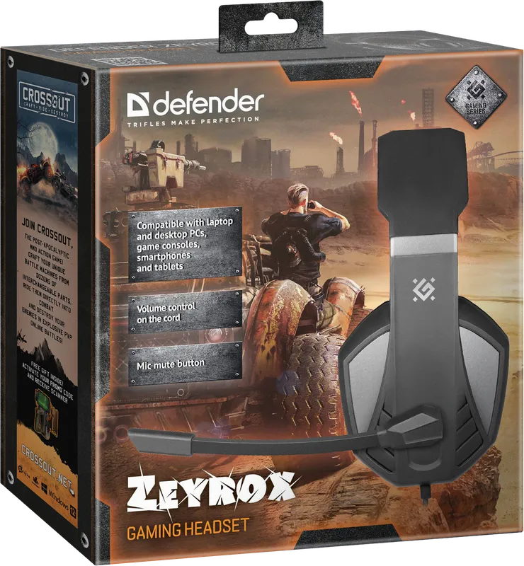 Defender - Гульнявая гарнітура Zeyrox
