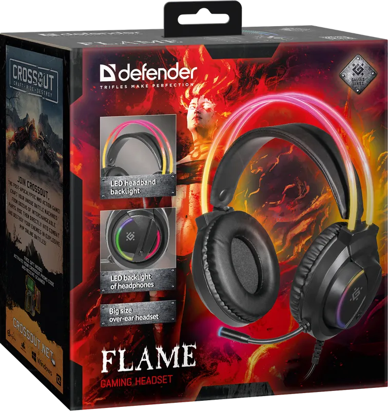 Defender - Гульнявая гарнітура Flame