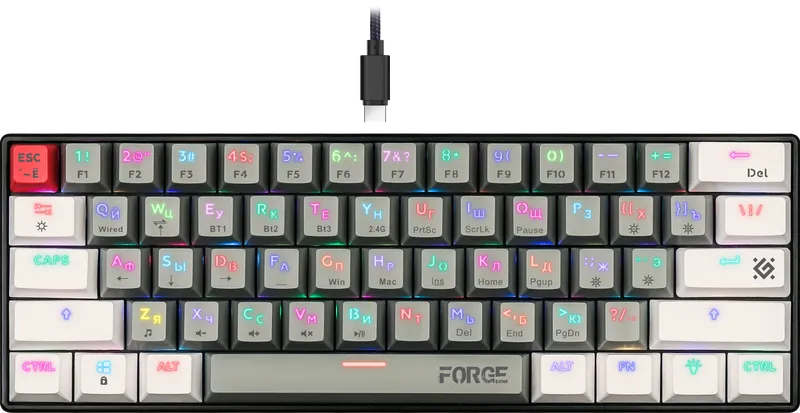 Defender - Механічная гульнявая клавіятура Forge GK-345
