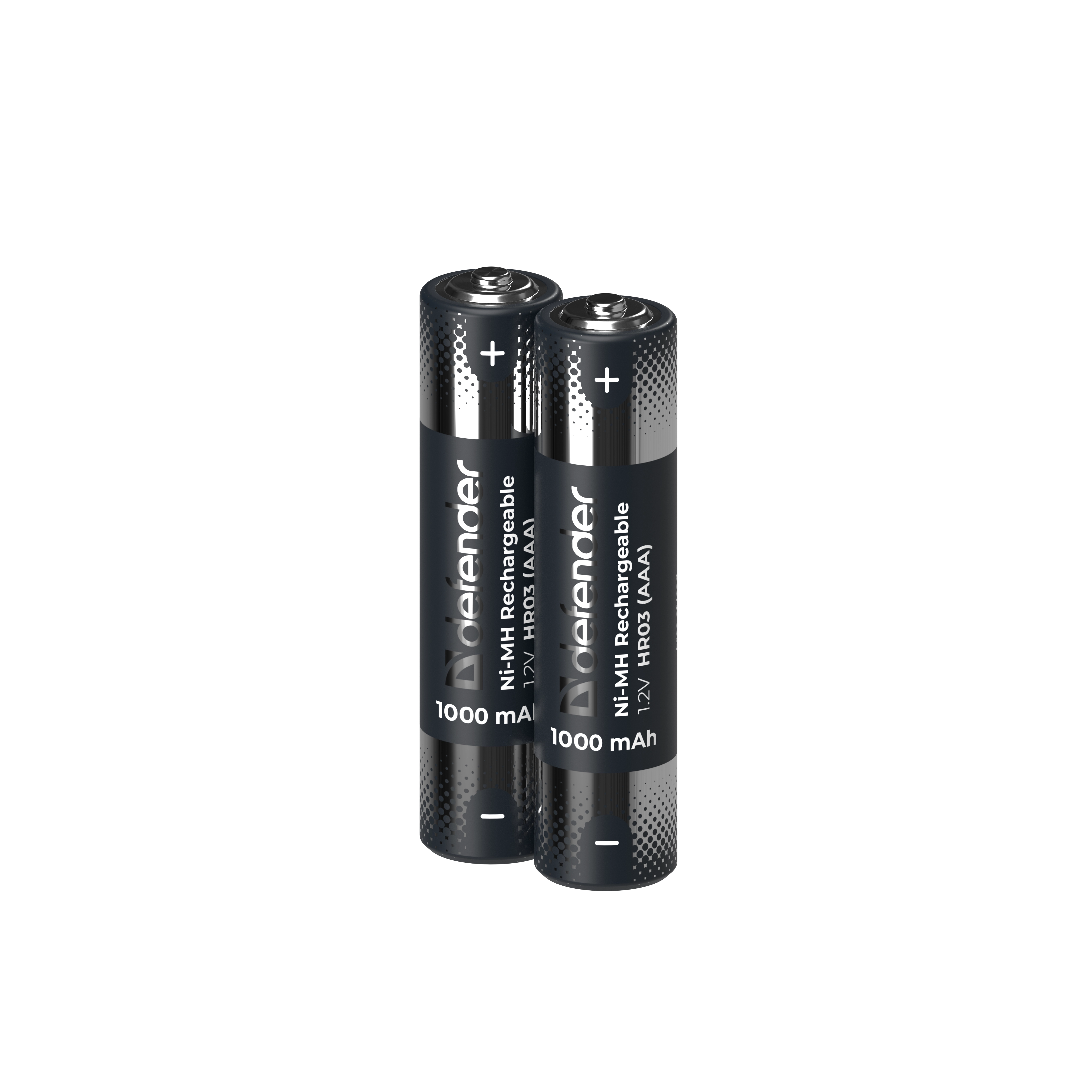 Defender - Rechargeable battery HR03-2BL 1000 mAh