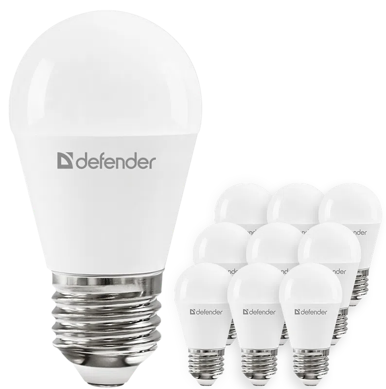 Defender - LED Light bulbs P45-12W-840-E27 10pack