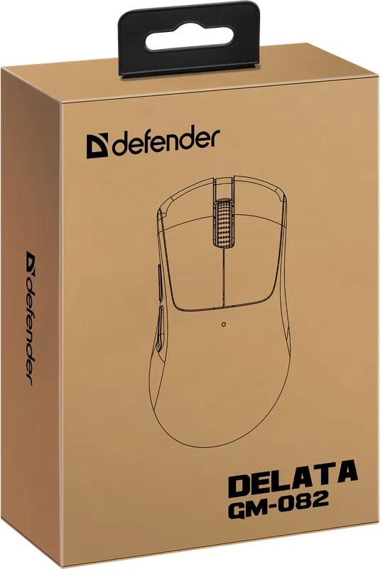 Defender - Бесправадная гульнявая мыш Delata GM-082