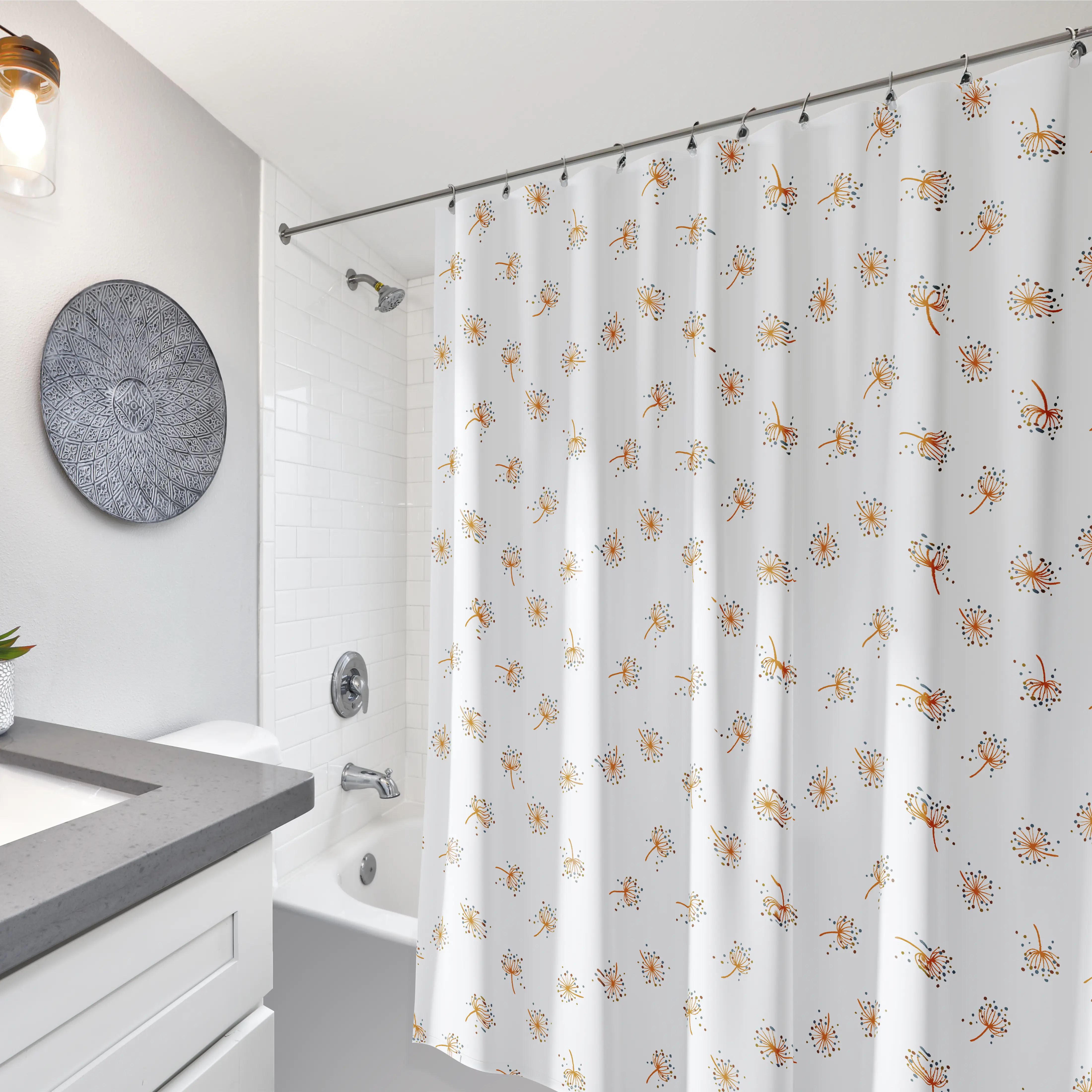 Defender - Shower curtain Flower L-01