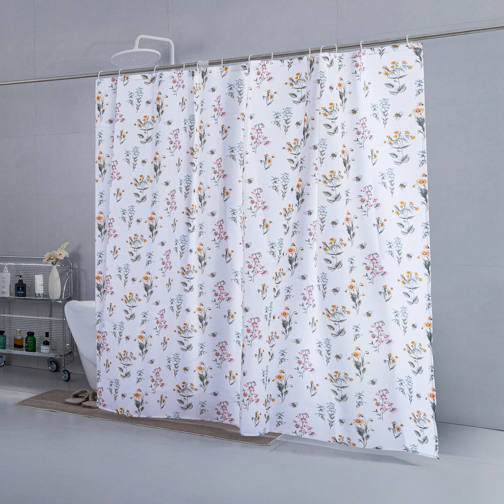 Defender - Shower curtain Flower L-02