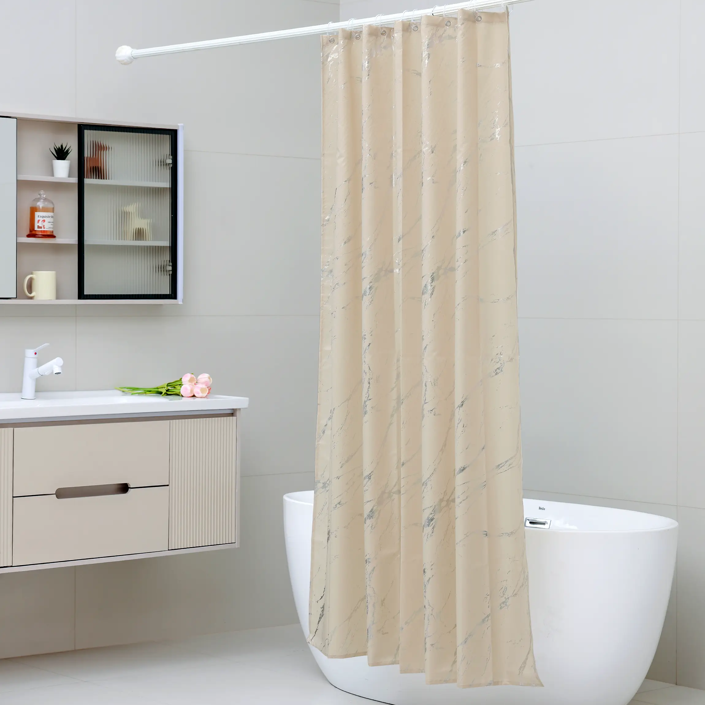 Defender - Shower curtain Brezza L-01