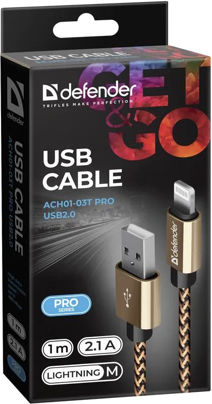 Defender - USB-кабель ACH01-03T PRO USB2.0