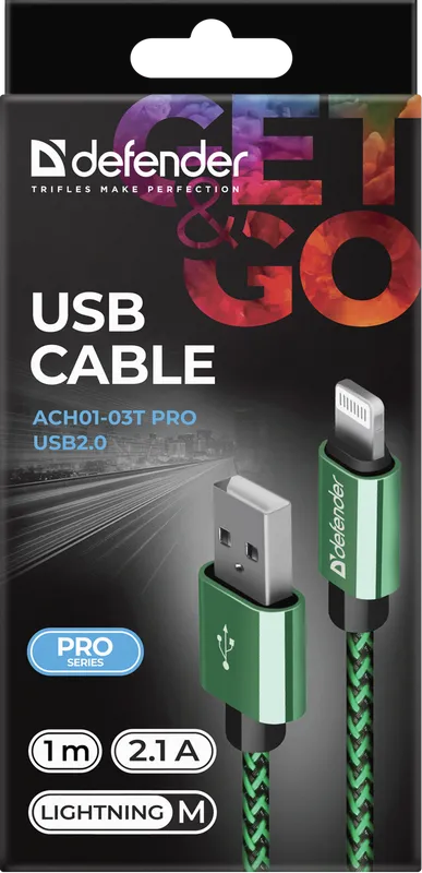 Defender - USB-кабель ACH01-03T PRO USB2.0