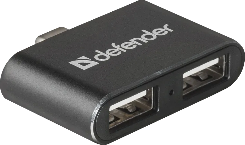 Defender - Універсальны USB разгалінавальнік Quadro Dual