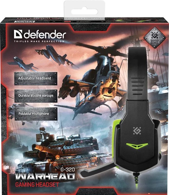 Defender - Гульнявая гарнітура  Warhead G-320