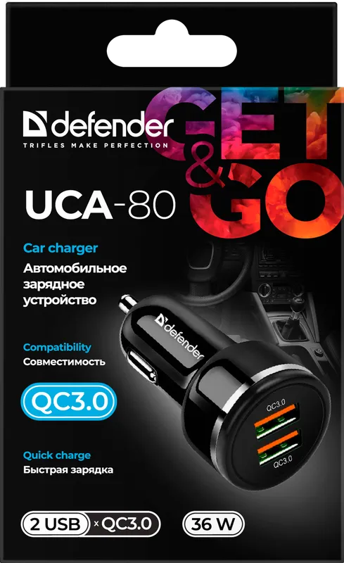 Defender - Car charger UCA-80